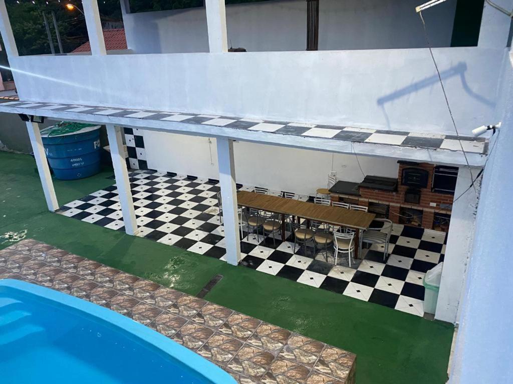 Ótima casa com piscina em Praia Grande Vila São Paulo Exterior foto